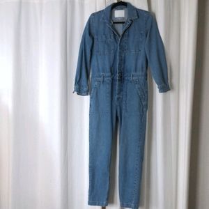 Everlane denim jumpsuit size M